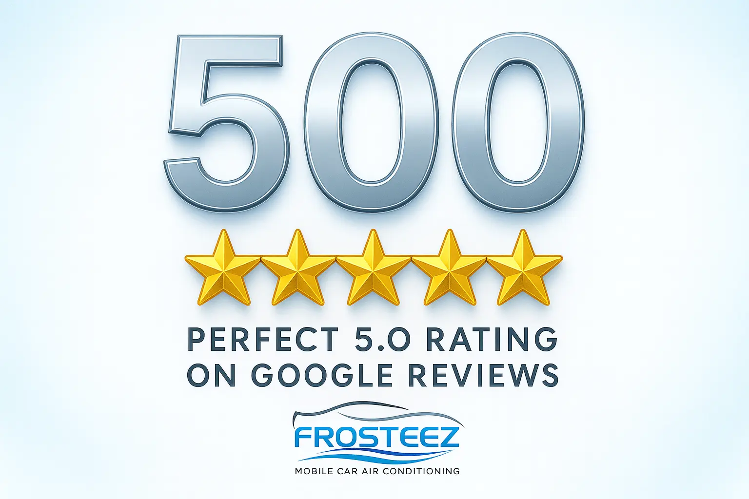 Frosteez Hits 500 Perfect 5-Star Google Reviews, Proving the Power of Customer Trust